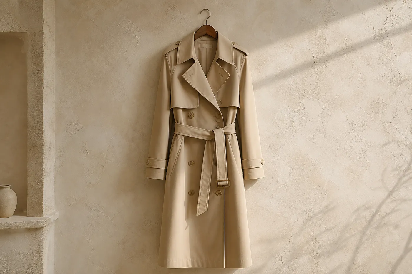 Mastic Cotton Trench